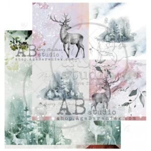 "Secret wood", 1, - 30x30cm